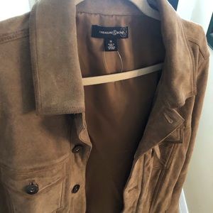 Suede Trucker Jacket